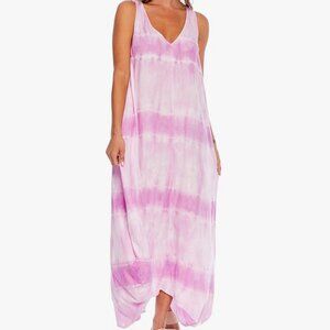 NWT MudPie Maxi Tie-Dye Dress